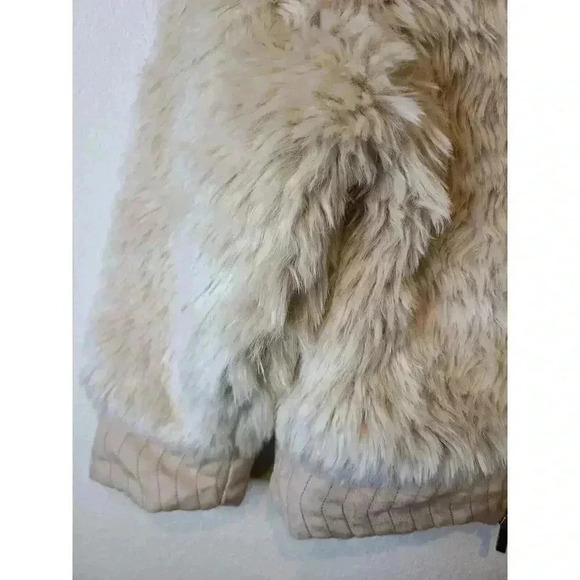 VTG Anthropologie Elevenses NWT fauxfur cropped jacket *EXCELLENT $178 Retro 70s - Picture 12 of 15